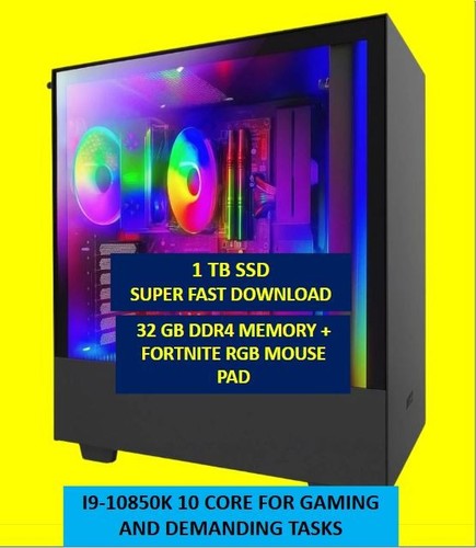 10850k core gaming - 10,